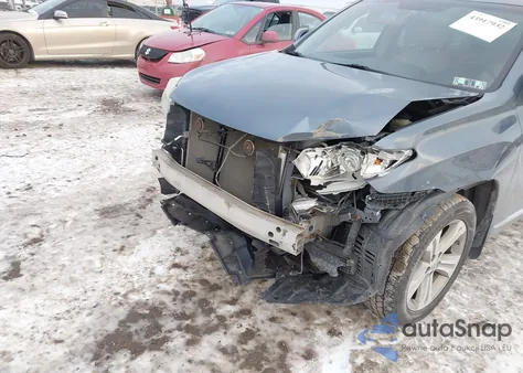 2013 Toyota Highlander Limited V6 from USA, damaged, VIN 5TDDK3EH6DS182740